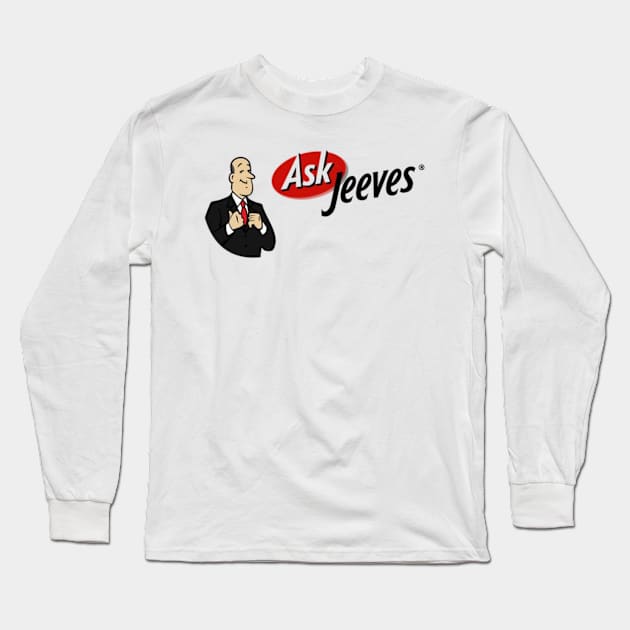 Ask Jeeves Long Sleeve T-Shirt by jordan5L